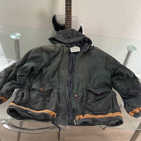 Brandon Thomas Olive and Brown Field Jacket - Picture 1 of 3